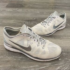 ‎Nike Free 5.0 White Athletic Shoes Women 10